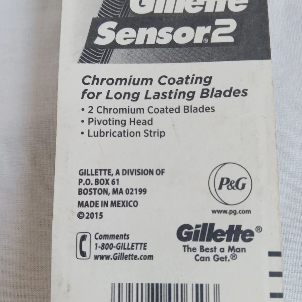 Vintage Gillette Sensor 2 Disposable Razor